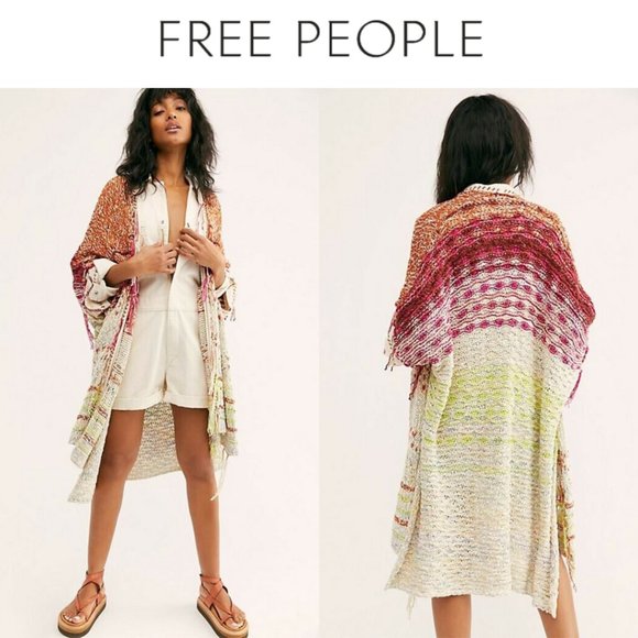 Free People Skies the Limit Cardigan - Picture 1 of 13